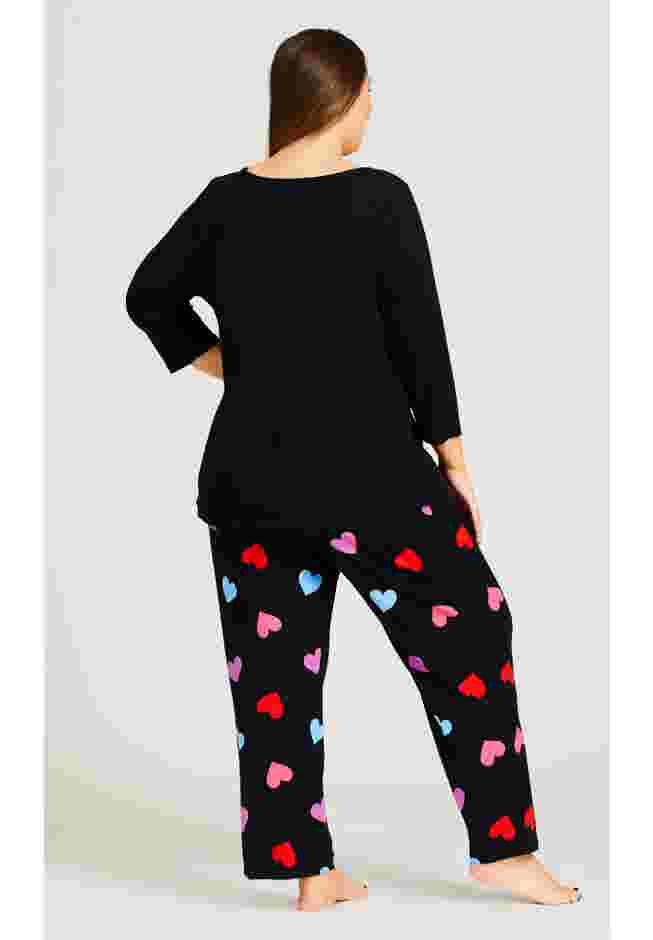 Heart Print Top image number 4