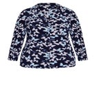 Button Fleece Sleep Top image number null