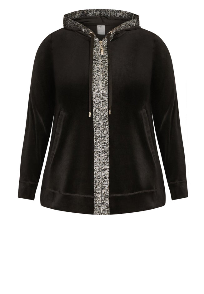 Metallic Velour Jacket image number null