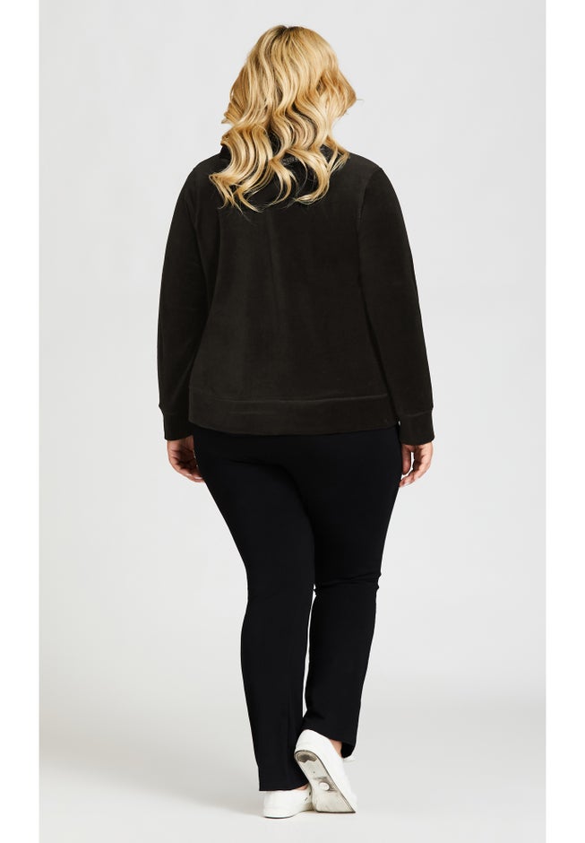 Metallic Velour Jacket image number null