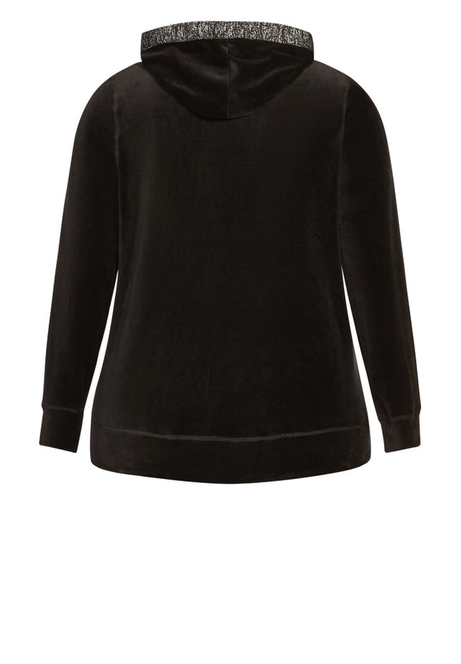 Metallic Velour Jacket image number null
