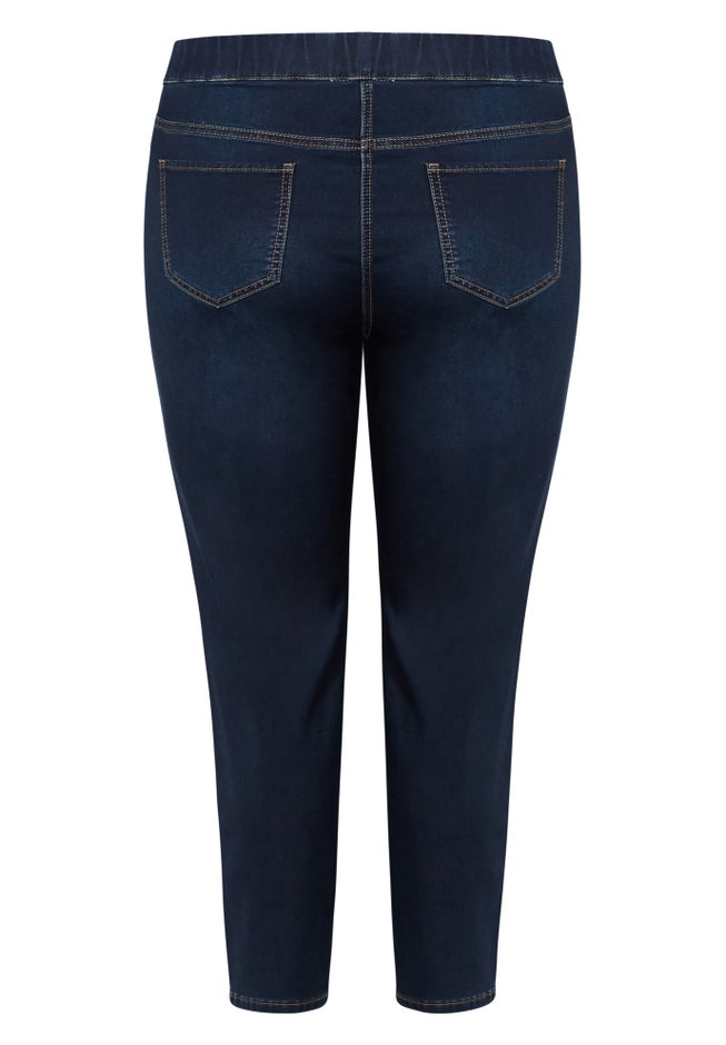 Hi Rise Straight Jegging image number 6