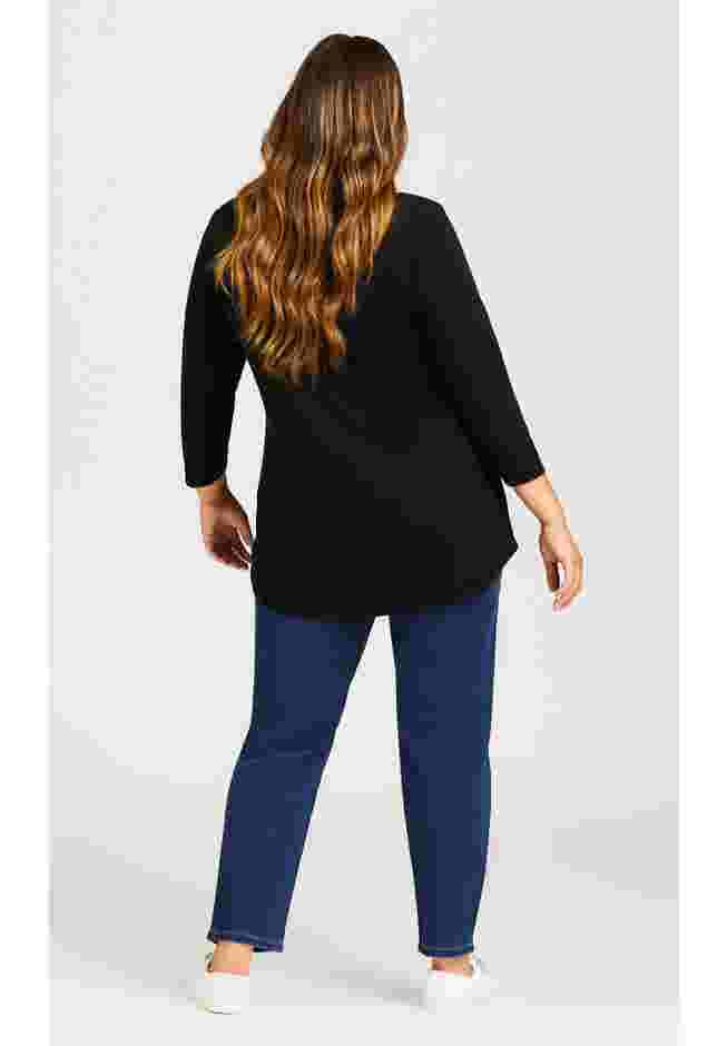 Hi Rise Straight Jegging image number 4