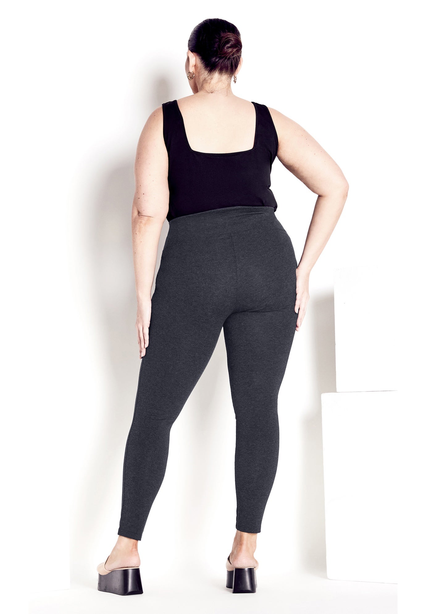 Pima High Rise Legging image number 4