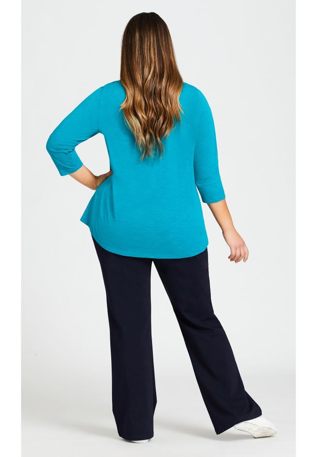 Pima Bootleg Legging image number 4