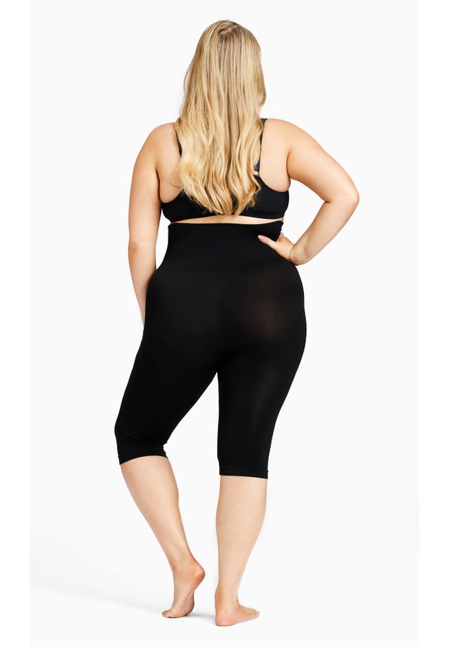 Seamless Hi Waist Capri image number 1