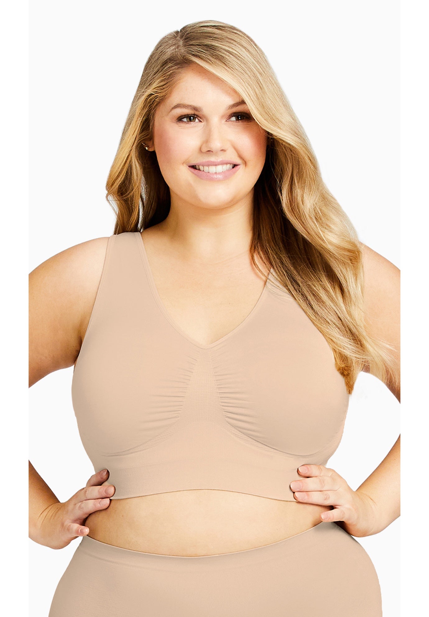 Seamless Wire Free Bra image number 0