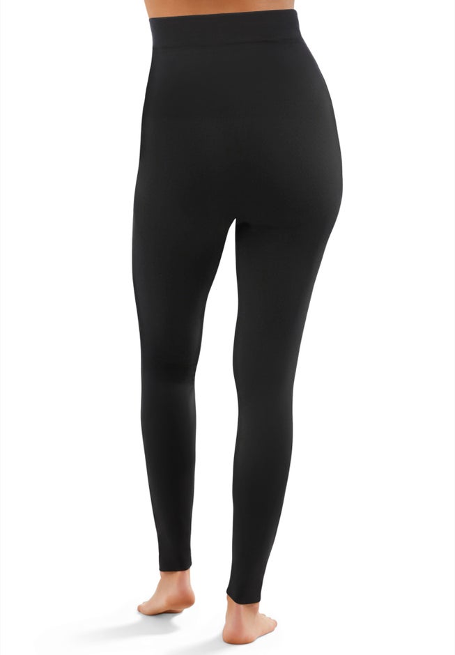 Plush Lined Footless Leggings image number 2