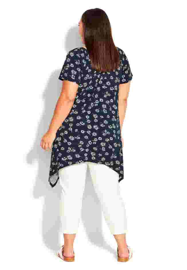 Hankey Hem Print Tunic image number 3