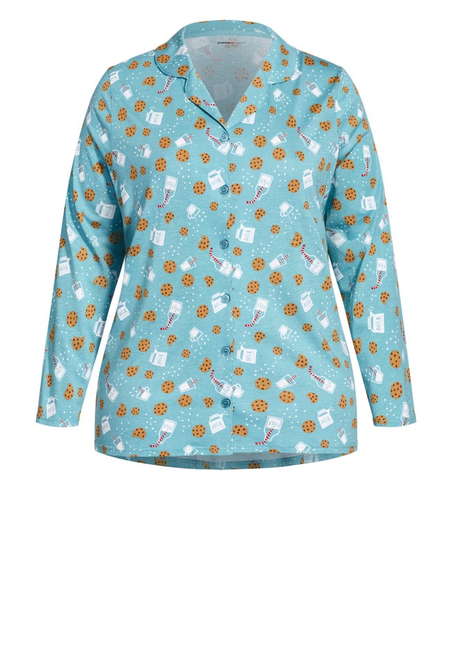 Button Through Sleep Top image number 2