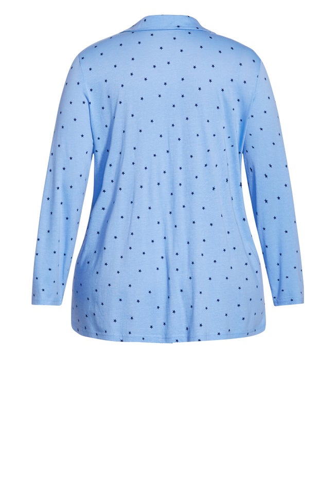 Button Star Sleep Top image number 5