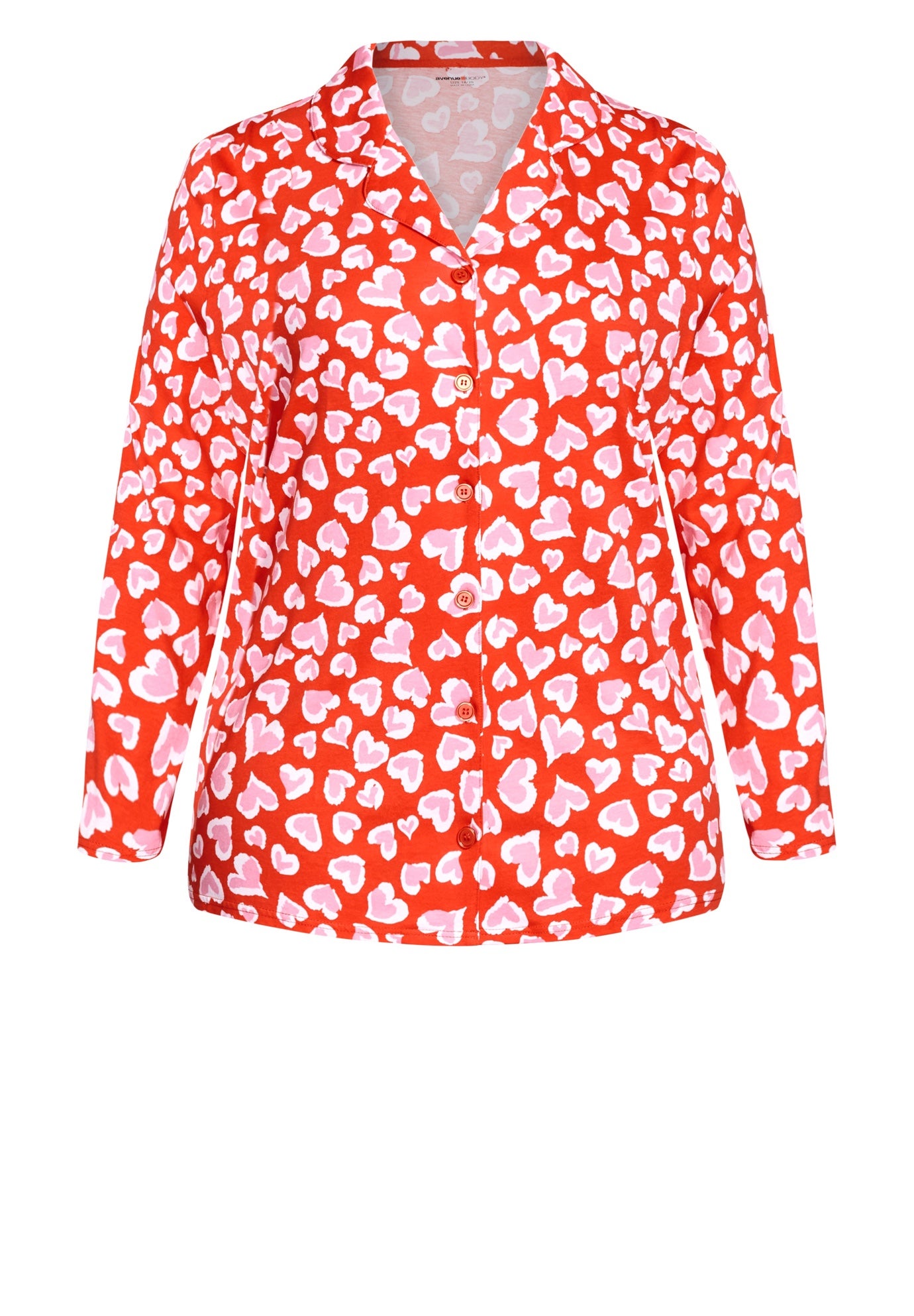 Button Heart Sleep Top image number 2