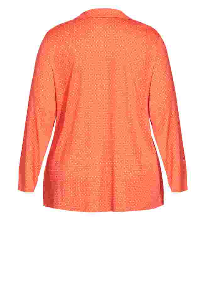 Button Print Sleep Top image number 5