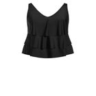 V Tiered Tankini Top image number null