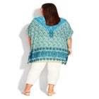 Tie Neck Poncho image number null