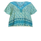 Tie Neck Poncho image number null