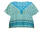 Tie Neck Poncho image number null