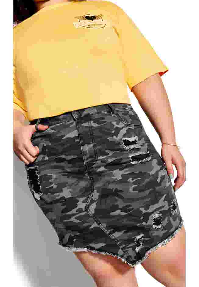 Tessa Ripped Skirt image number 2