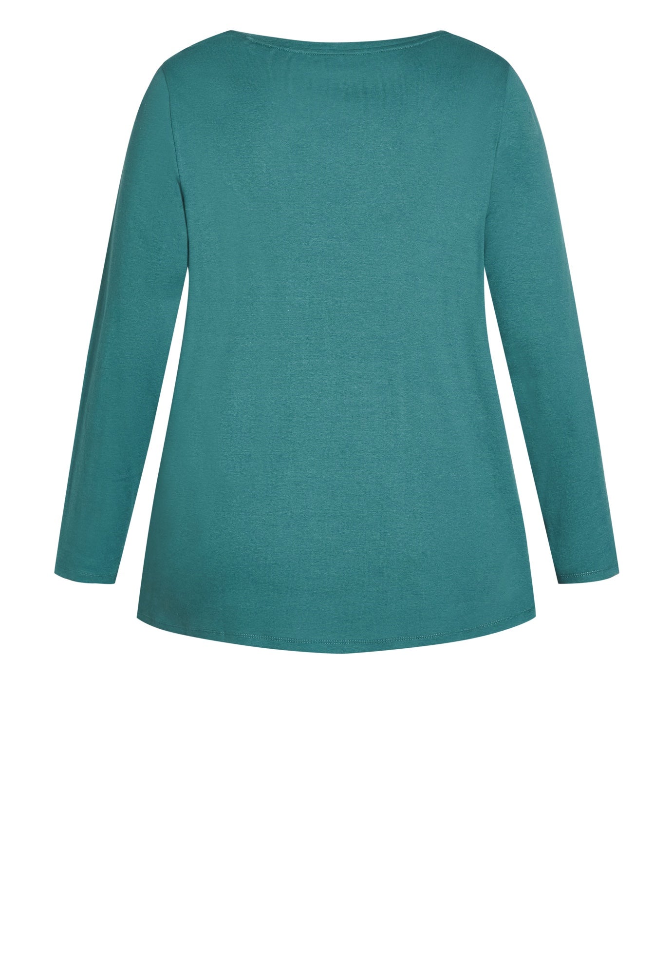 V-Neck Essential Long Sleeve Tee image number 4