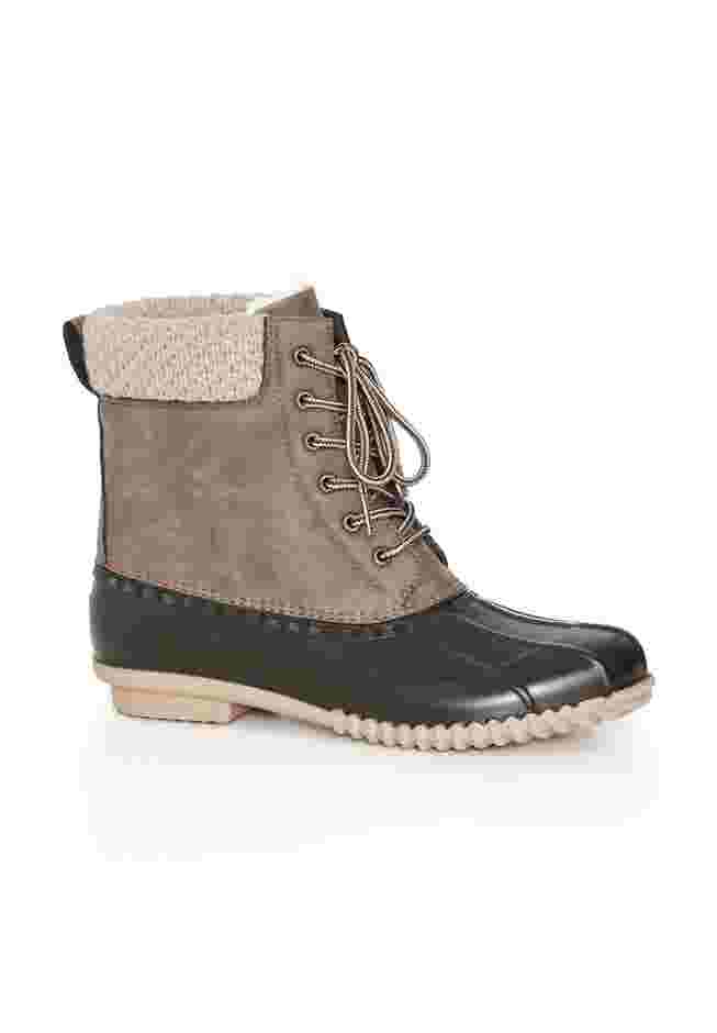 Lexi Sweater Trim Weather Boot image number 3