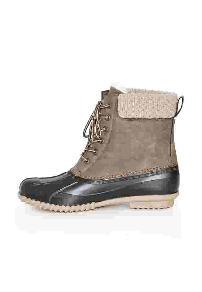Lexi Sweater Trim Weather Boot image number 4