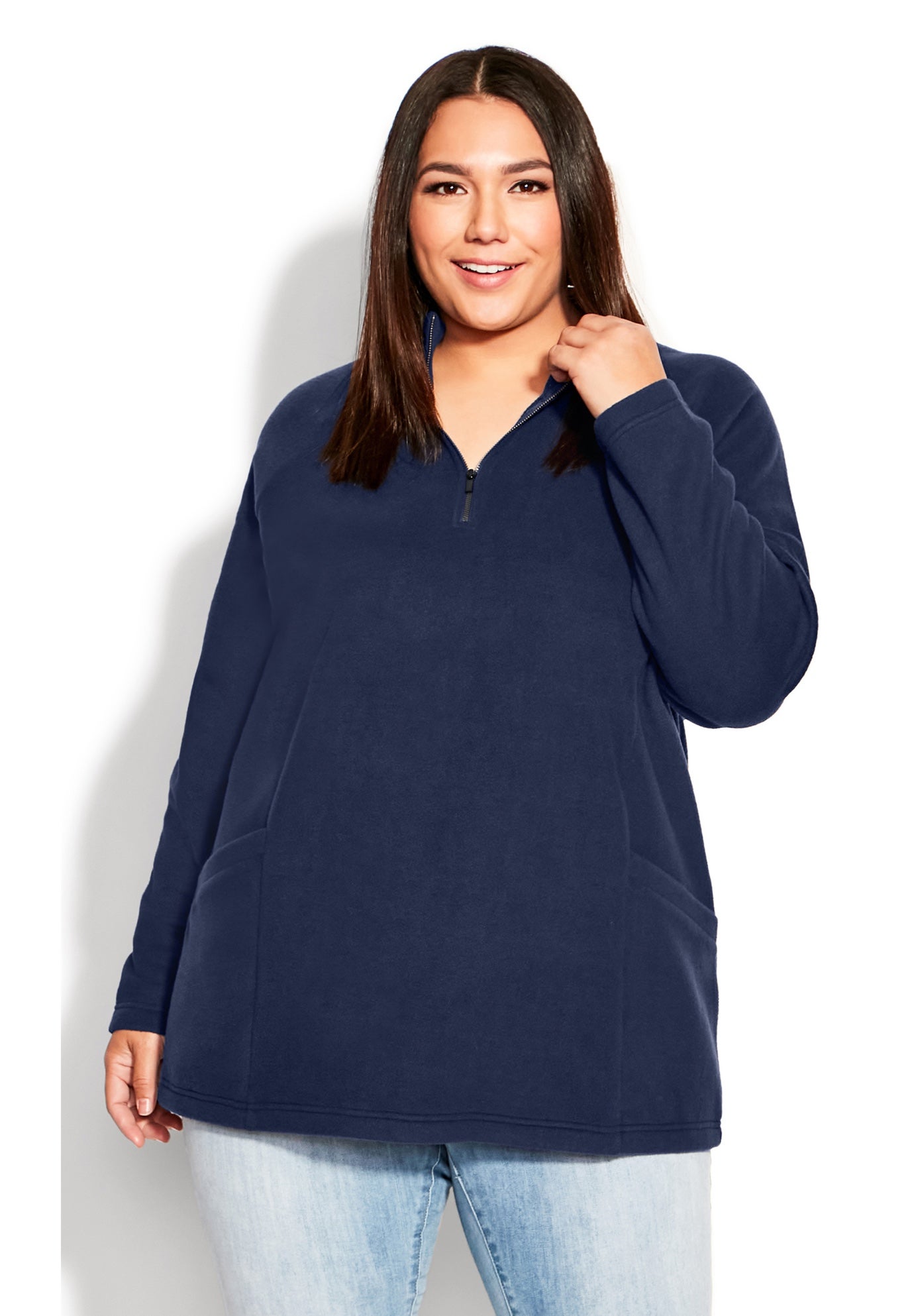Polar Fleece Pocket Tunic image number 1