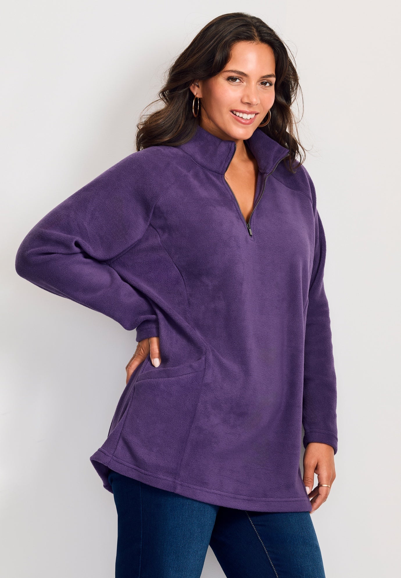Polar Fleece Pocket Tunic image number 1