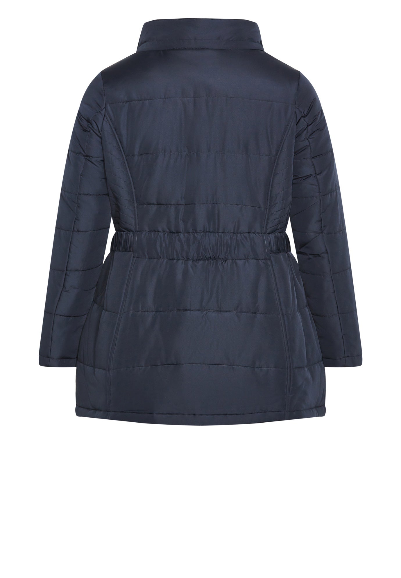 Belted Hood Puffer Coat image number 7