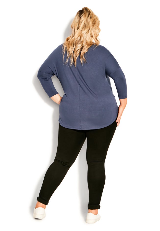 Neela Zip Plain Top image number null