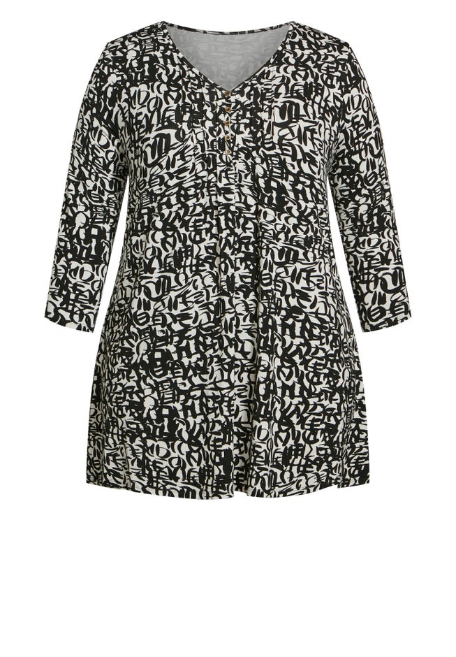 Valerie Print Tunic image number 4