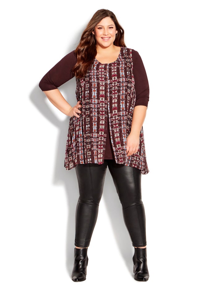 Harbor View Print Tunic image number 0