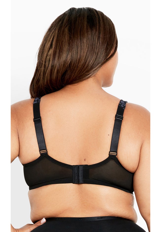 Fashion Plunge Print Bra image number 1