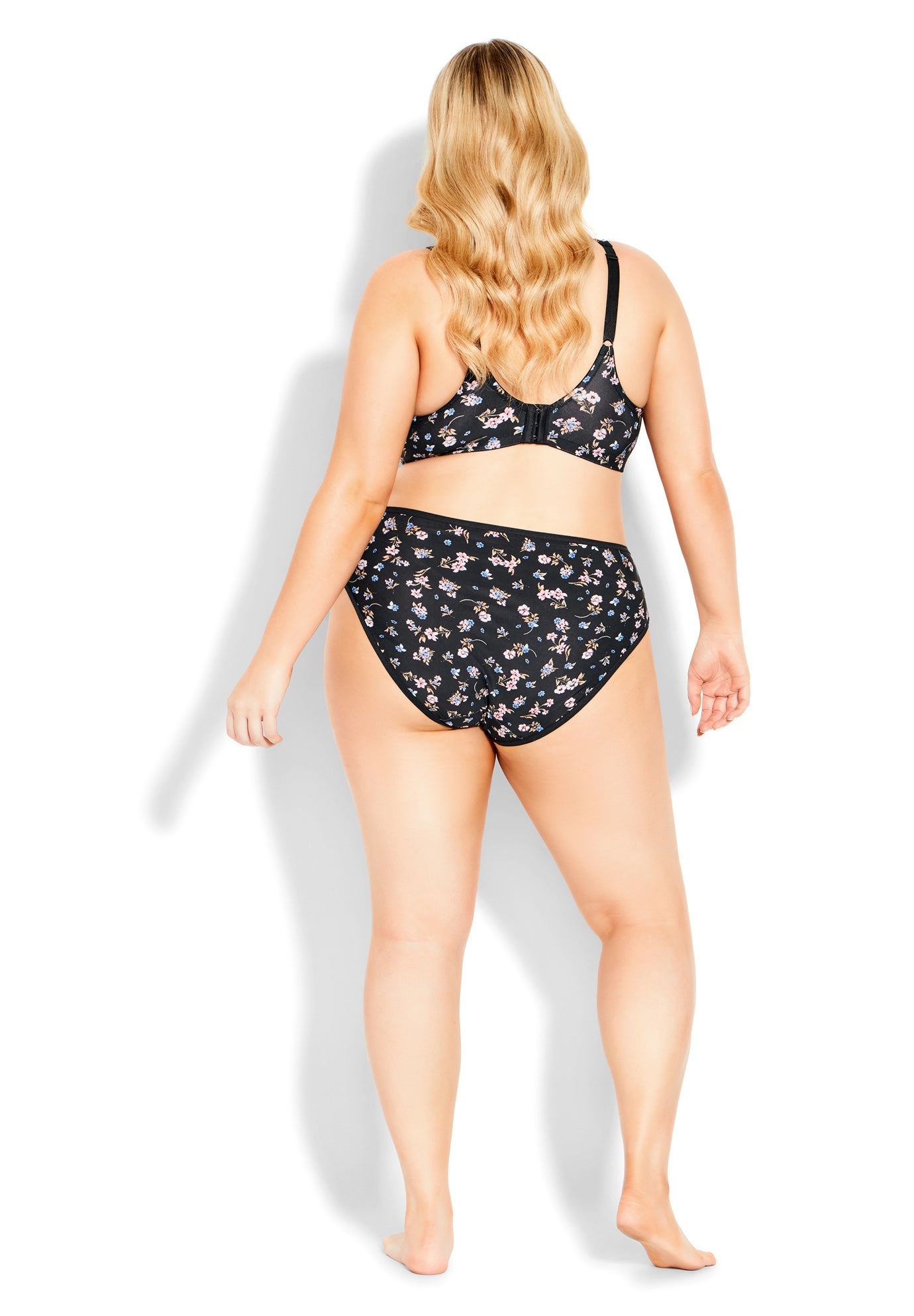 Microfiber Hi Cut Brief image number 1