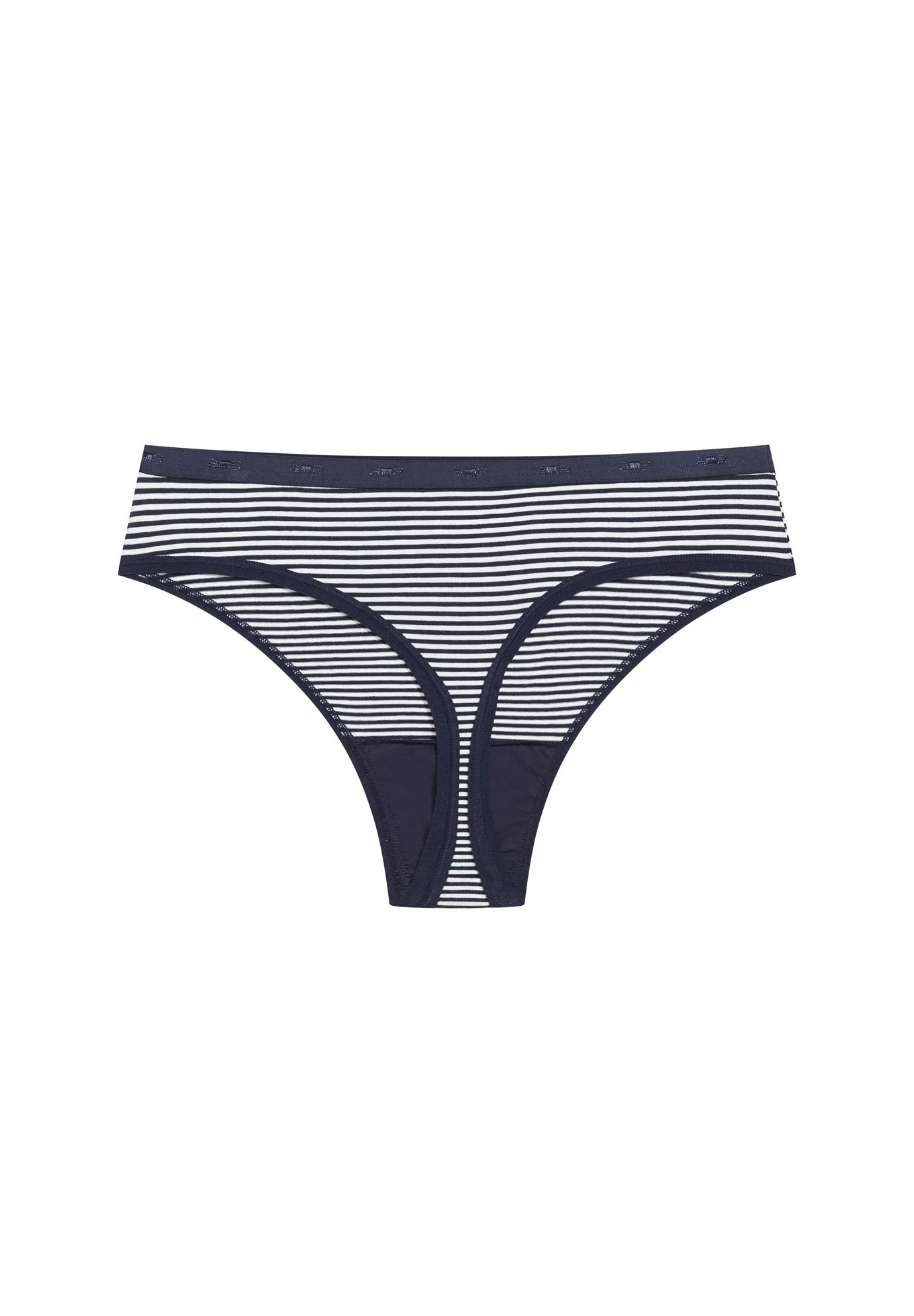 Cotton Stripe Thong image number 3