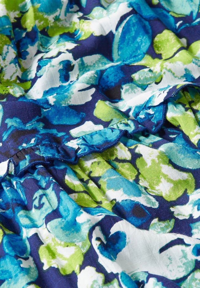 Heather Print Dress image number 6