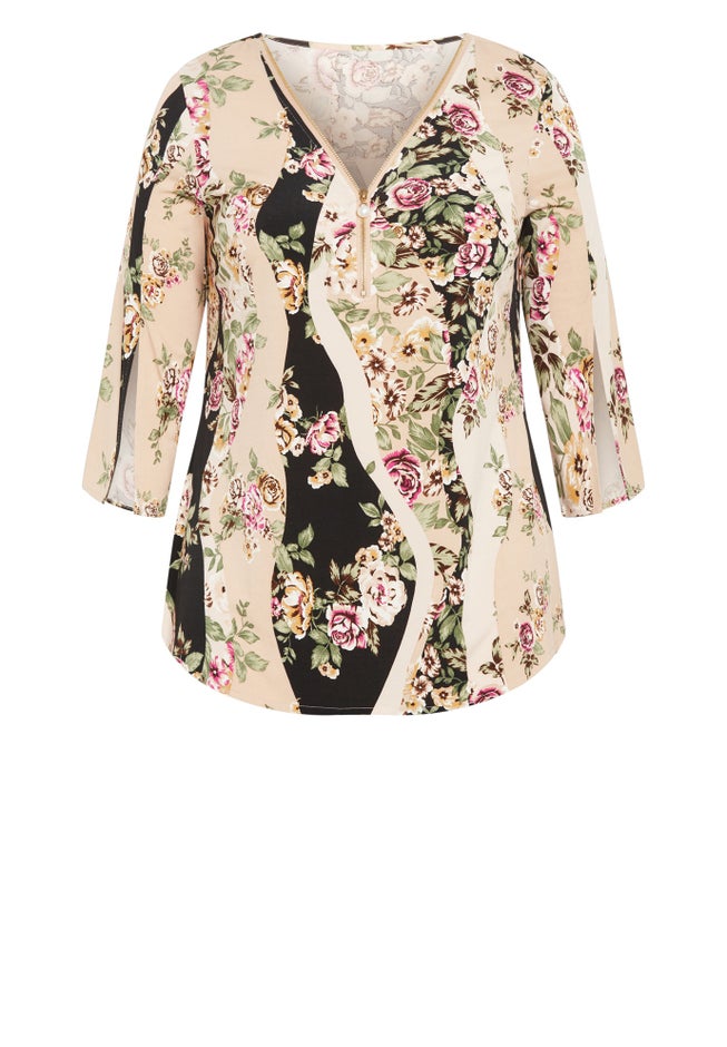 Leona Zip Top image number 2