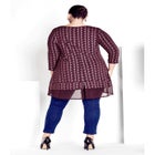 Foil Print Tunic image number null