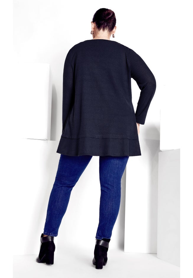 Waffle Ruffle Tunic image number 2