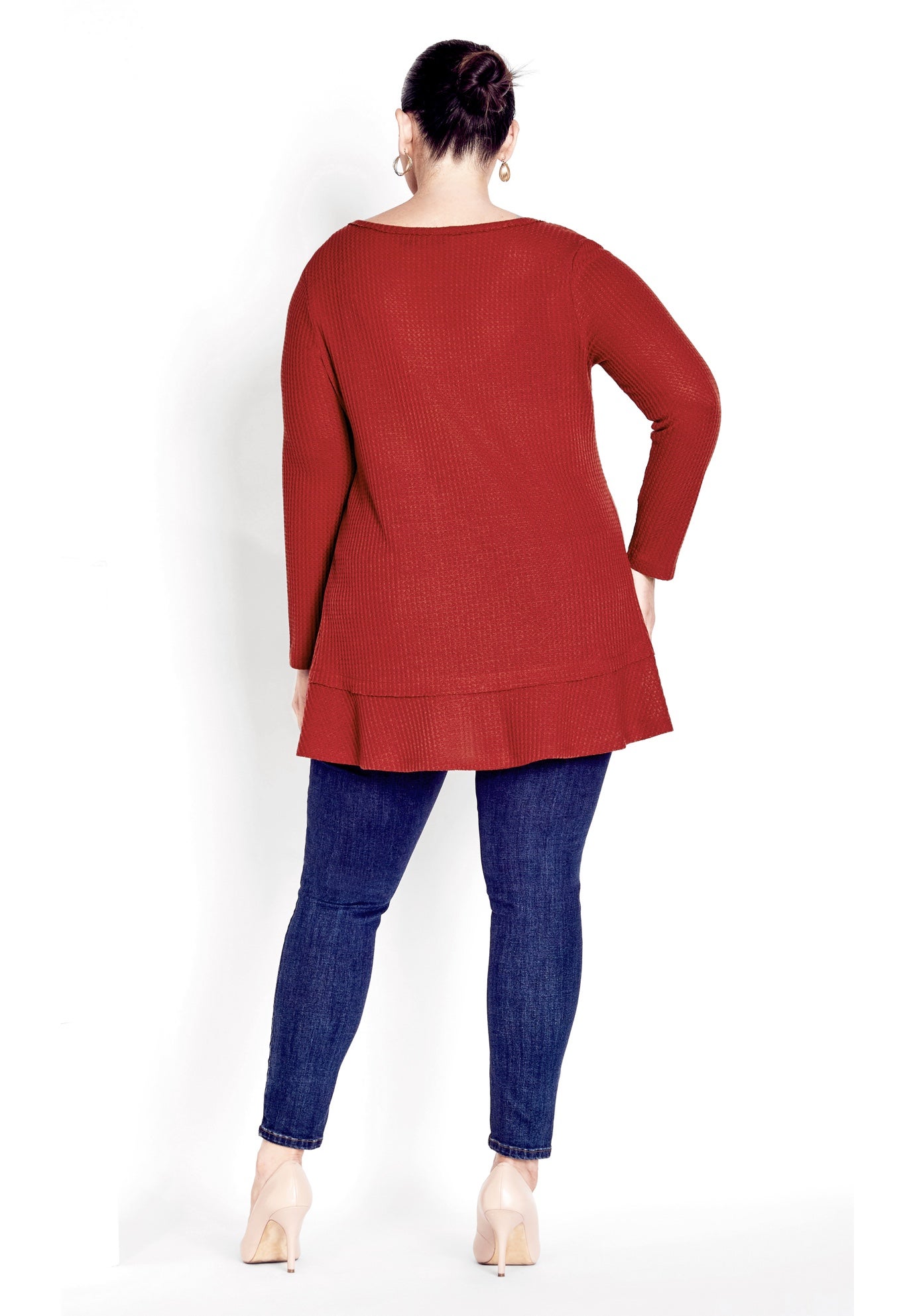 Waffle Ruffle Tunic image number 2