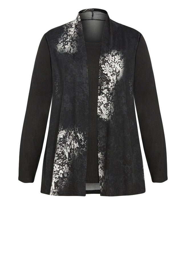 Hacci Print Duet Top image number 2