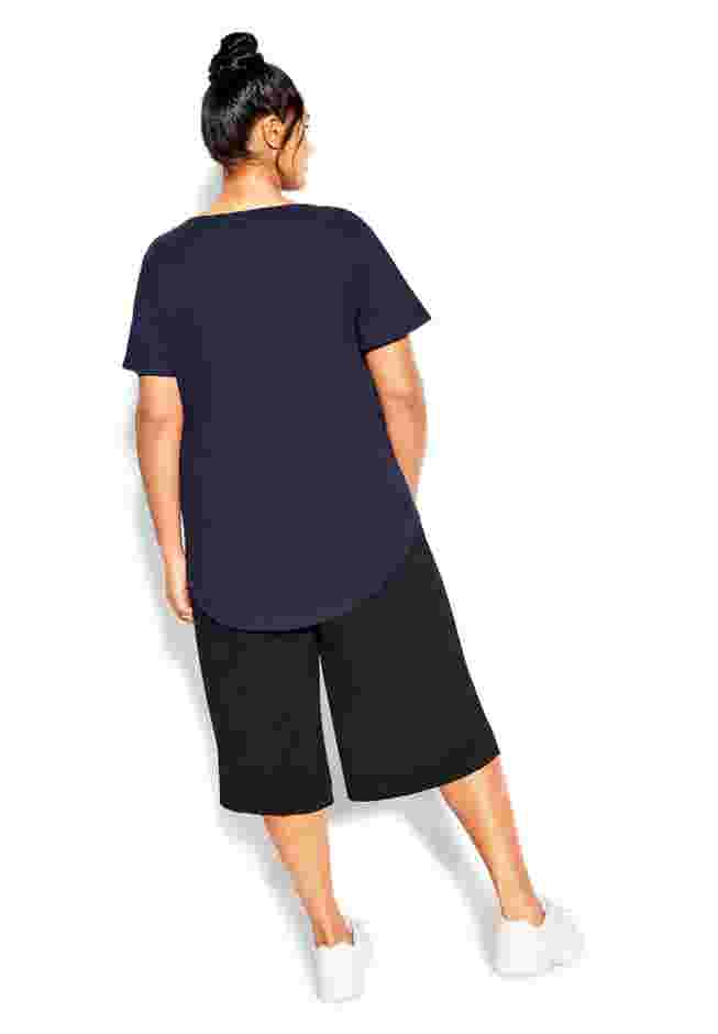 Flutter Sleeve Plain Top image number 1