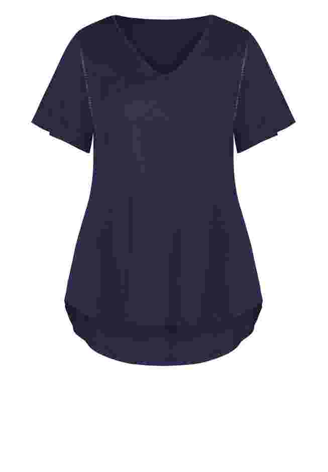 Flutter Sleeve Plain Top image number 2