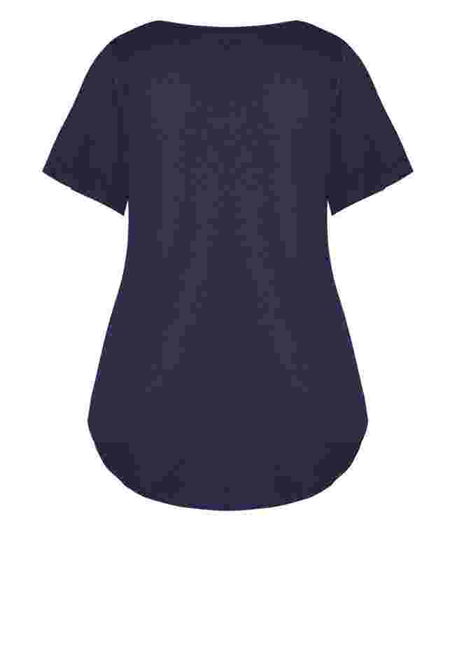 Flutter Sleeve Plain Top image number 3