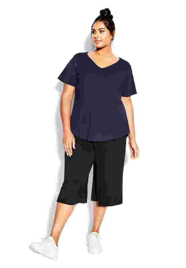 Flutter Sleeve Plain Top image number 0