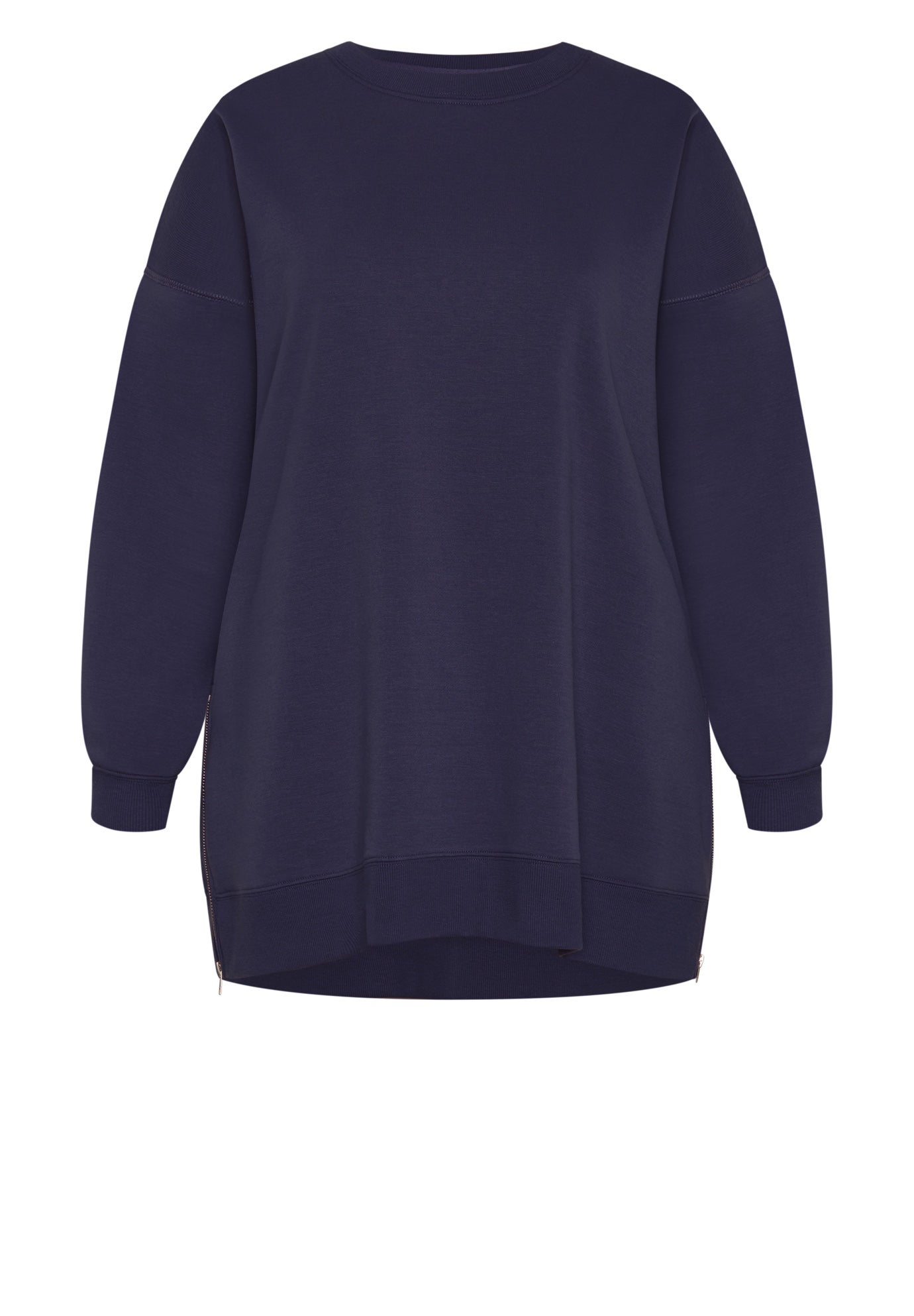 Jade Longline Zip Top image number 3