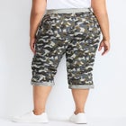 Cotton Roll Up Capri image number null