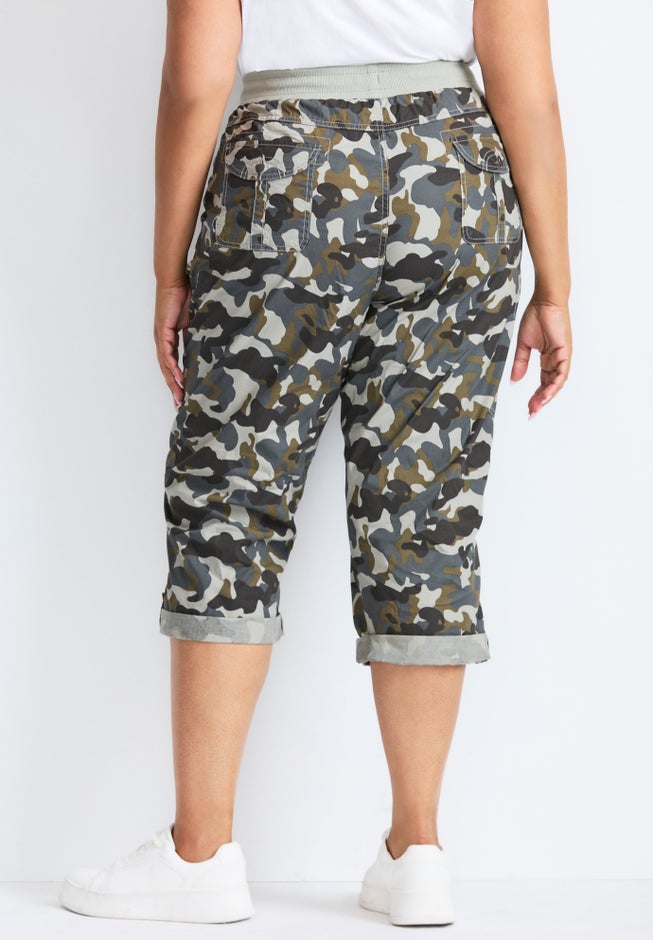 Cotton Roll Up Capri image number 3