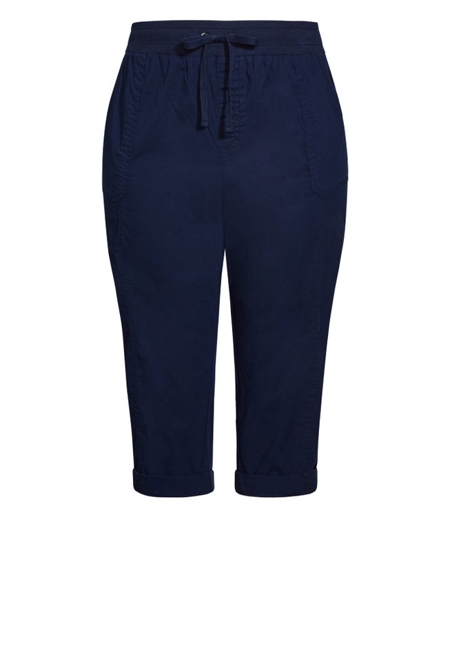 Cotton Roll Up Capri image number 3