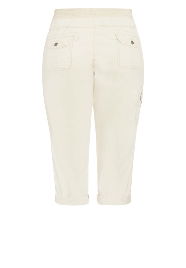 Cotton Roll Up Capri image number 5