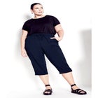 Cotton Roll Up Capri image number null